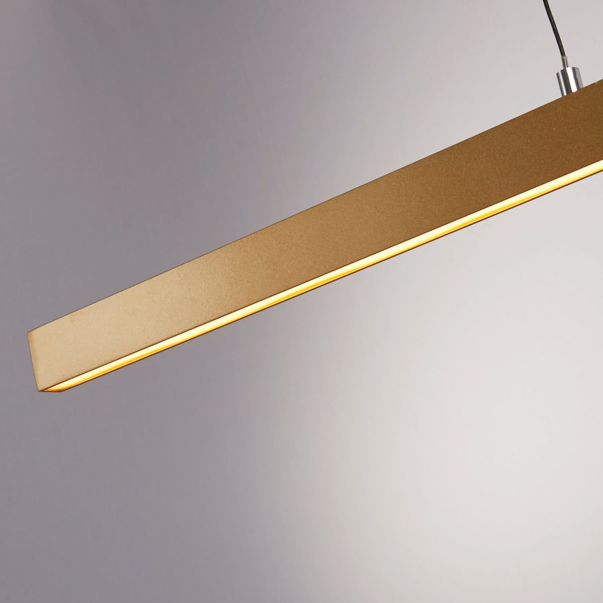 Searchlight Electric Layla Gesture Control Pendant - Gold Metal & Opal Acrylic 30228GO