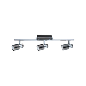 Eglo EU Davida 1 Steel Nickel Nero LED 3-Light Ceiling Spotlight