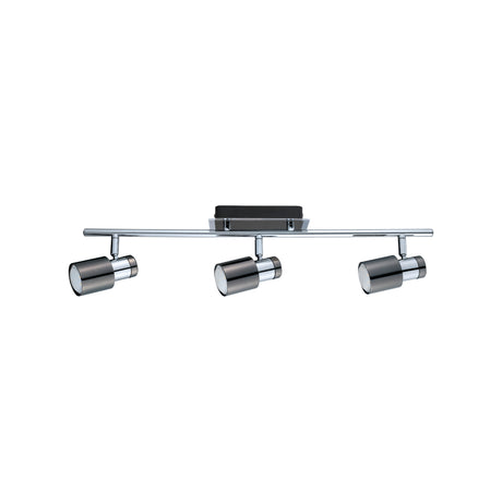 Eglo EU Davida 1 Steel Nickel Nero LED 3-Light Ceiling Spotlight