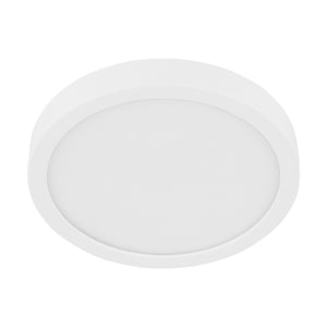 Eglo EU FUEVA?5 Bathroom LED Ceiling Light – White Steel, Round, 4000?K White Light, Indoor Lighting