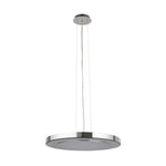 Searchlight Electric Lexi Pendant - Chrome Metal & Crushed Ice Effect Glass 3090-50CC