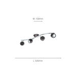 Eglo EU Bimeda LED Nickel-Nero/Chrome Steel 4-Light Spotlight product image - Endon Lighting from First Light Direct with great prices and fast UK delivery