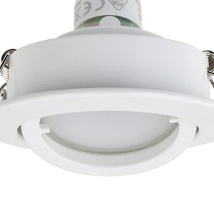 Eglo EU Tedo White LED Round Set of 3 Recessed Light, 8cm, 3000K