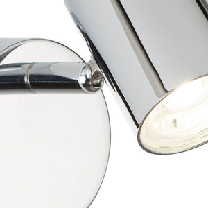 Searchlight Electric Rollo Spotlight Wall Light - Chrome Metal 3171CC