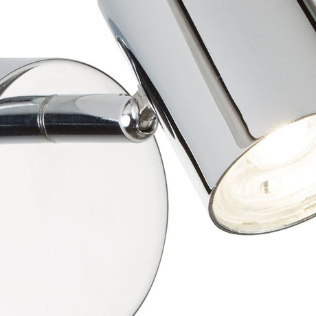 Searchlight Electric Rollo Spotlight Wall Light - Chrome Metal 3171CC