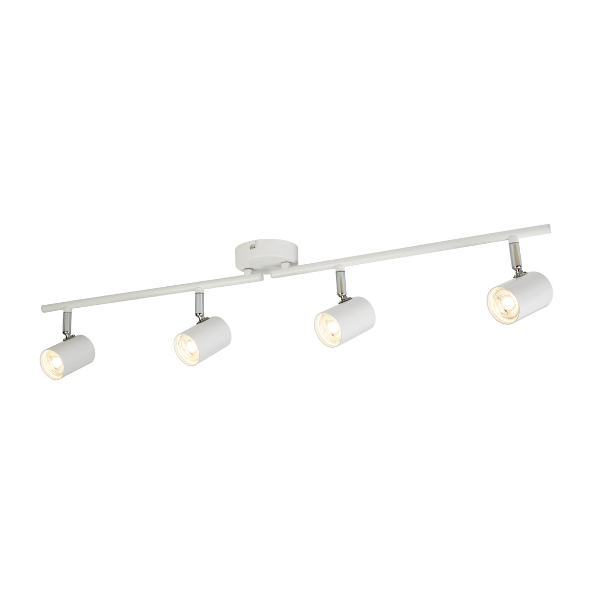 Rollo 4Lt Split Bar Spotlight  - White Metal