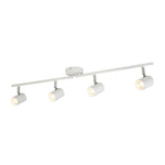 Rollo 4Lt Split Bar Spotlight  - White Metal