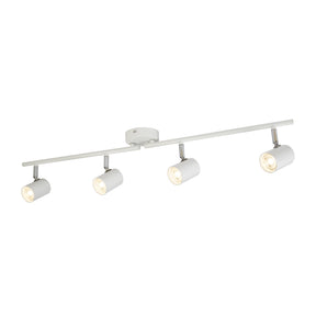 Rollo 4Lt Split Bar Spotlight  - White Metal
