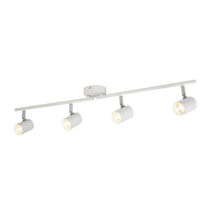 Rollo 4Lt Split Bar Spotlight  - White Metal