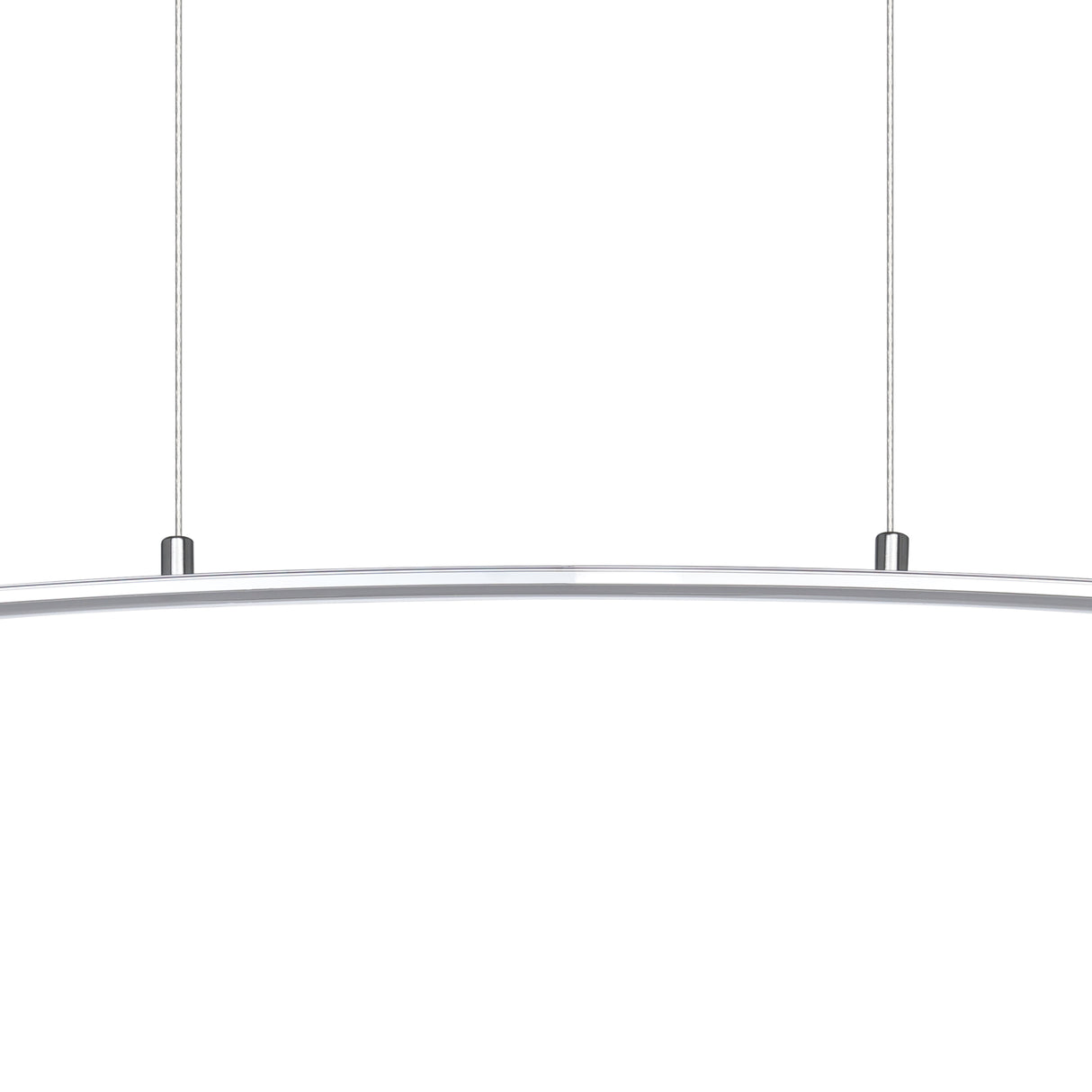 Eglo EU Lasana Aluminum & Steel Chrome LED Modern Pendant