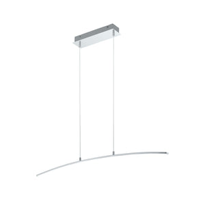Eglo EU Lasana Aluminum & Steel Chrome LED Modern Pendant