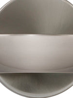 Searchlight Electric Sardina Uplight Wall Light - Satin Silver Metal 3209SS
