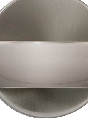 Searchlight Electric Sardina Uplight Wall Light - Satin Silver Metal 3209SS