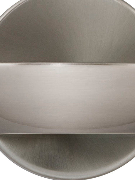 Searchlight Electric Sardina Uplight Wall Light - Satin Silver Metal 3209SS