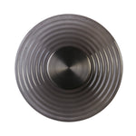 Searchlight Electric Cleo LED Wall Light, Satin Nickel Metal and Grey Glass 32210GY