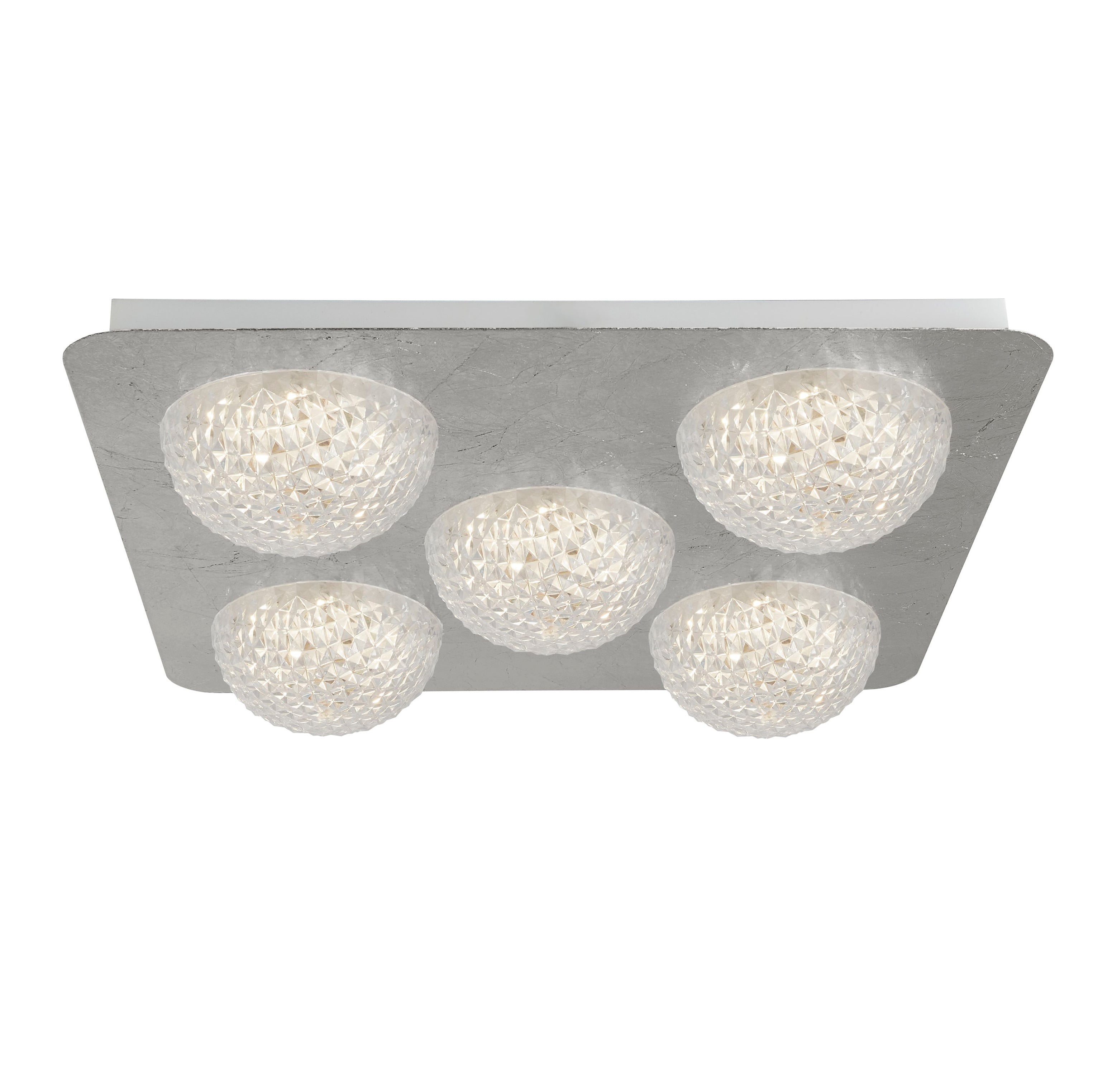 Celestia 5Lt Flush - Silver Metal & Acrylic