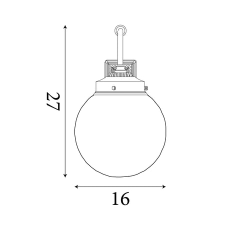 Searchlight Electric Belvue Wall Light  - Antique Brass Metal & Clear Glass 3259AB