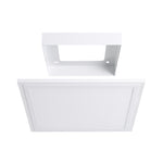 Eglo EU Salobrena 1 Ultra-Slim Modern White LED Ceiling Light product image - Endon Lighting from First Light Direct with great prices and fast UK delivery
