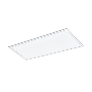 Eglo EU Salobrena-RGBW White Aluminium LED Ceiling Light, 60cm