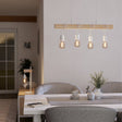 Eglo EU Townshend Pendant E27 White Oak Effect