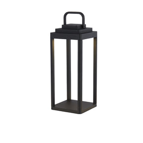 Portobello Outdoor Table Lamp - Black Metal