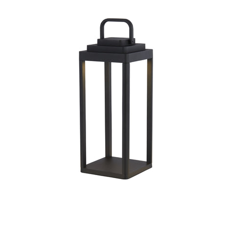 Portobello Outdoor Table Lamp - Black Metal