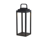 Searchlight Electric Portobello Outdoor Table Lamp - Black Metal 33502-350