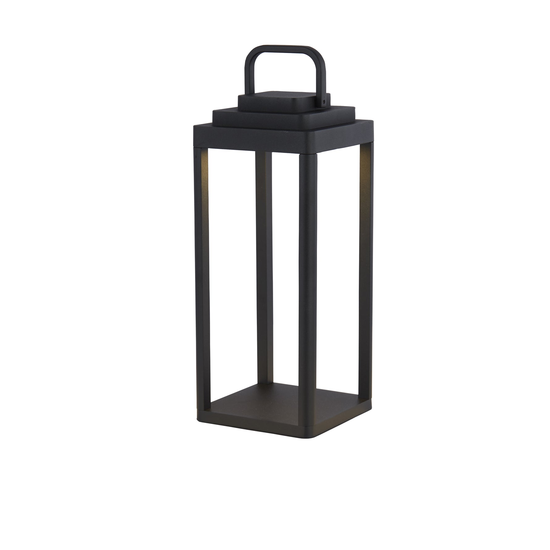 Searchlight Electric Portobello Outdoor Table Lamp - Black Metal 33502-350