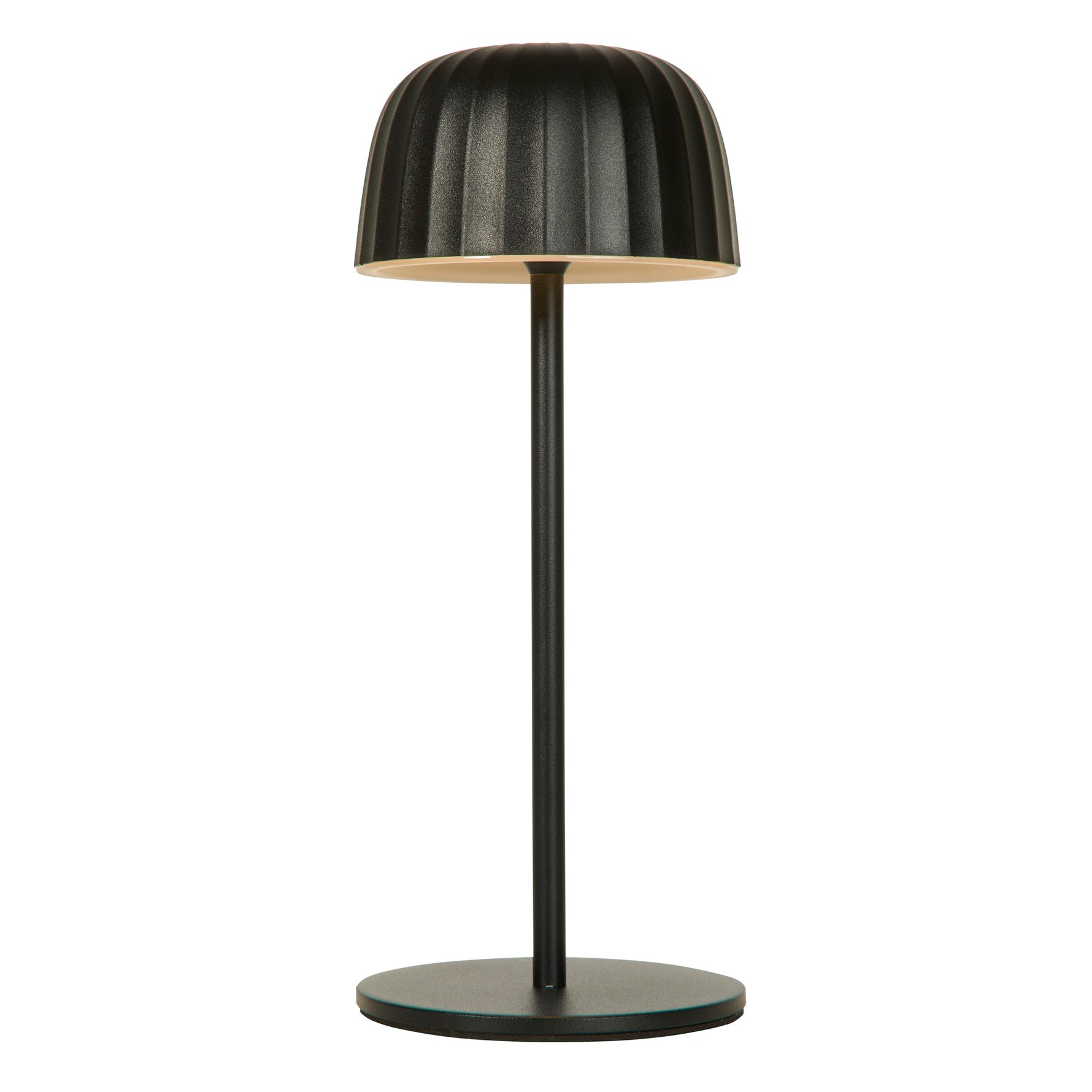 Ezra Outdoor Rechargeable Table Lamp, Black