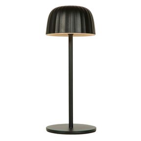Ezra Outdoor Rechargeable Table Lamp, Black