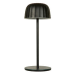 Searchlight Electric Ezra Outdoor Rechargeable Table Lamp, Black 33610BK