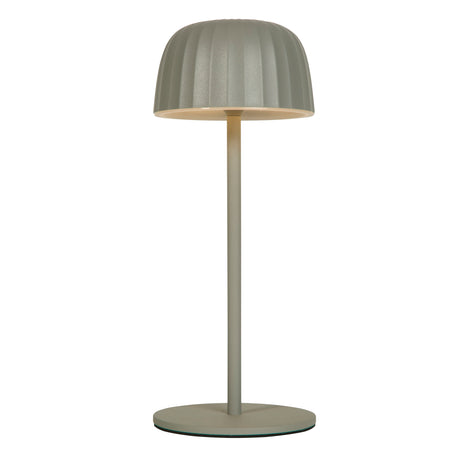 Ezra Outdoor Rechargeable Table Lamp, Grey