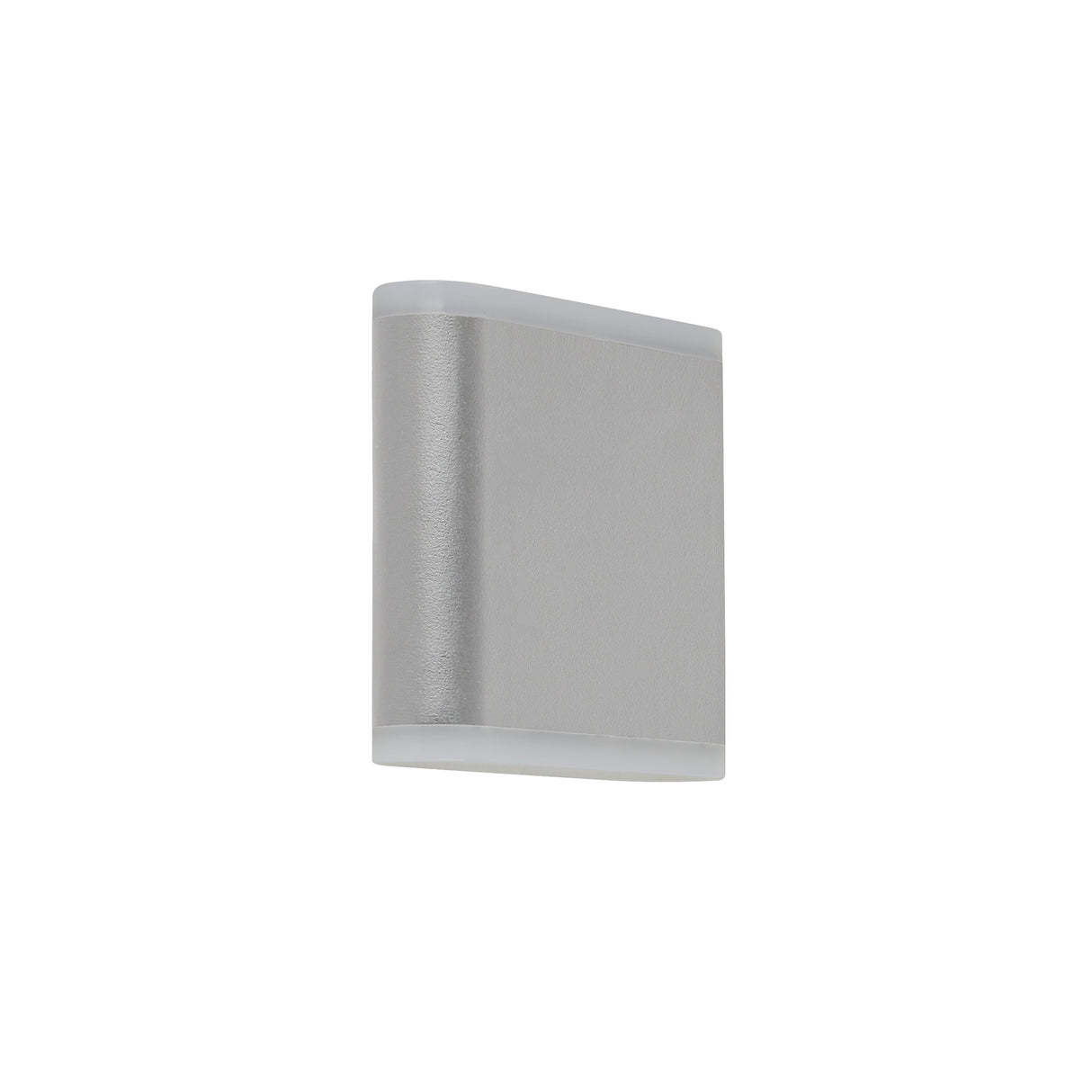 Searchlight Electric Stratford Outdoor Wall Light - Grey Metal & White Polycarb 3486GY