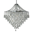 Dorchester 7Lt Pendant -  Chrome & Crystal