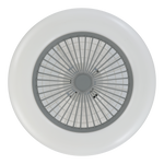 Eglo Lighting LED-CCT-VENTILATOR AC WS/GRAU'SAYULITA-L Fans from the SAYULITA-L range. Part Number - 35144