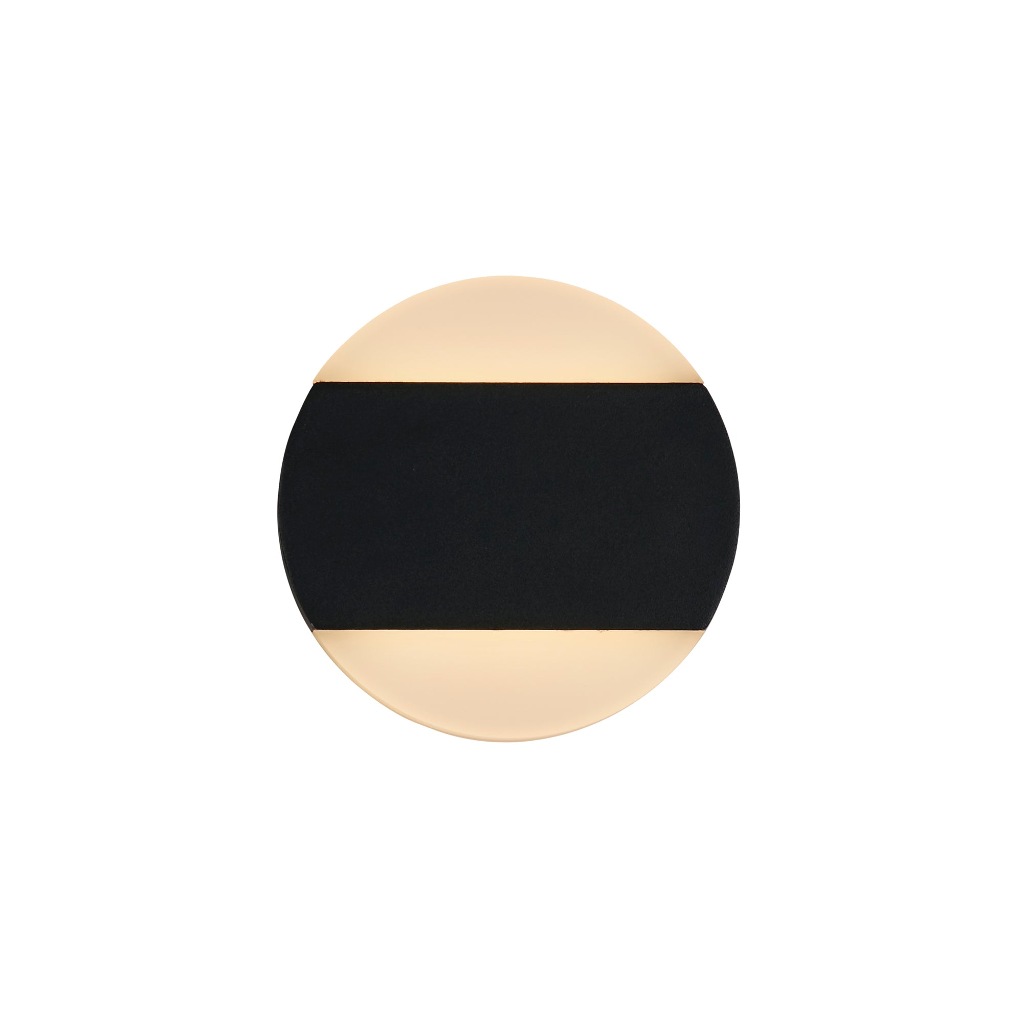 Cavern LED Outdoor Wall Light, Black