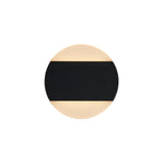 Cavern LED Outdoor Wall Light, Black