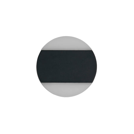 Searchlight Electric Cavern LED Outdoor Wall Light, Black 36130BK