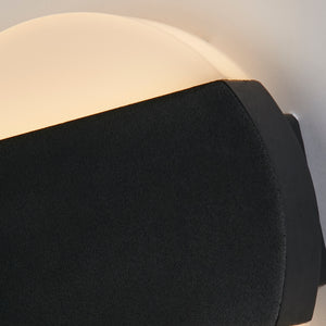 Searchlight Electric Cavern LED Outdoor Wall Light, Black 36130BK