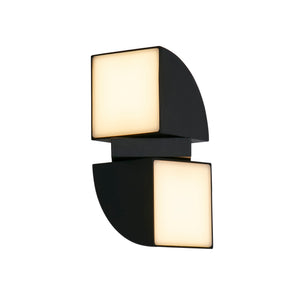 Dakota LED Outdoor Wall Light, Black