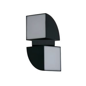 Searchlight Electric Dakota LED Outdoor Wall Light, Black 36150BK