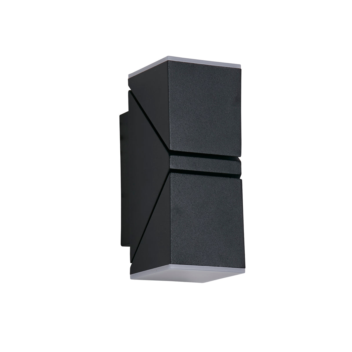 Searchlight Electric Montana LED Outdoor Wall Light, Black 36170BK