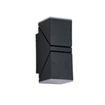 Searchlight Electric Montana LED Outdoor Wall Light, Black 36170BK