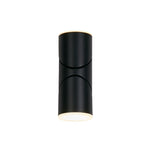 Soho LED Outdoor Wall Light, Black