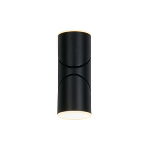 Soho LED Outdoor Wall Light, Black