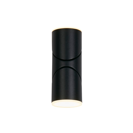 Soho LED Outdoor Wall Light, Black