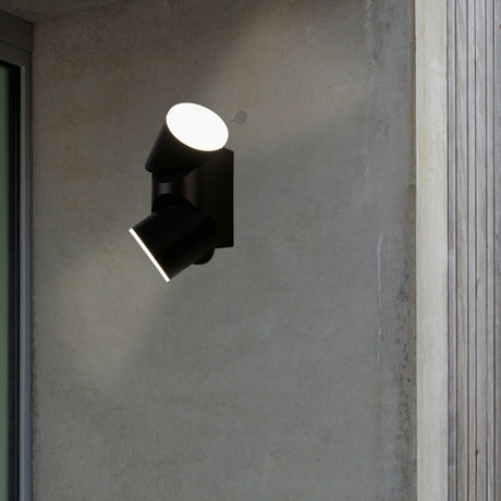 Searchlight Electric Soho LED Outdoor Wall Light, Black 36180BK