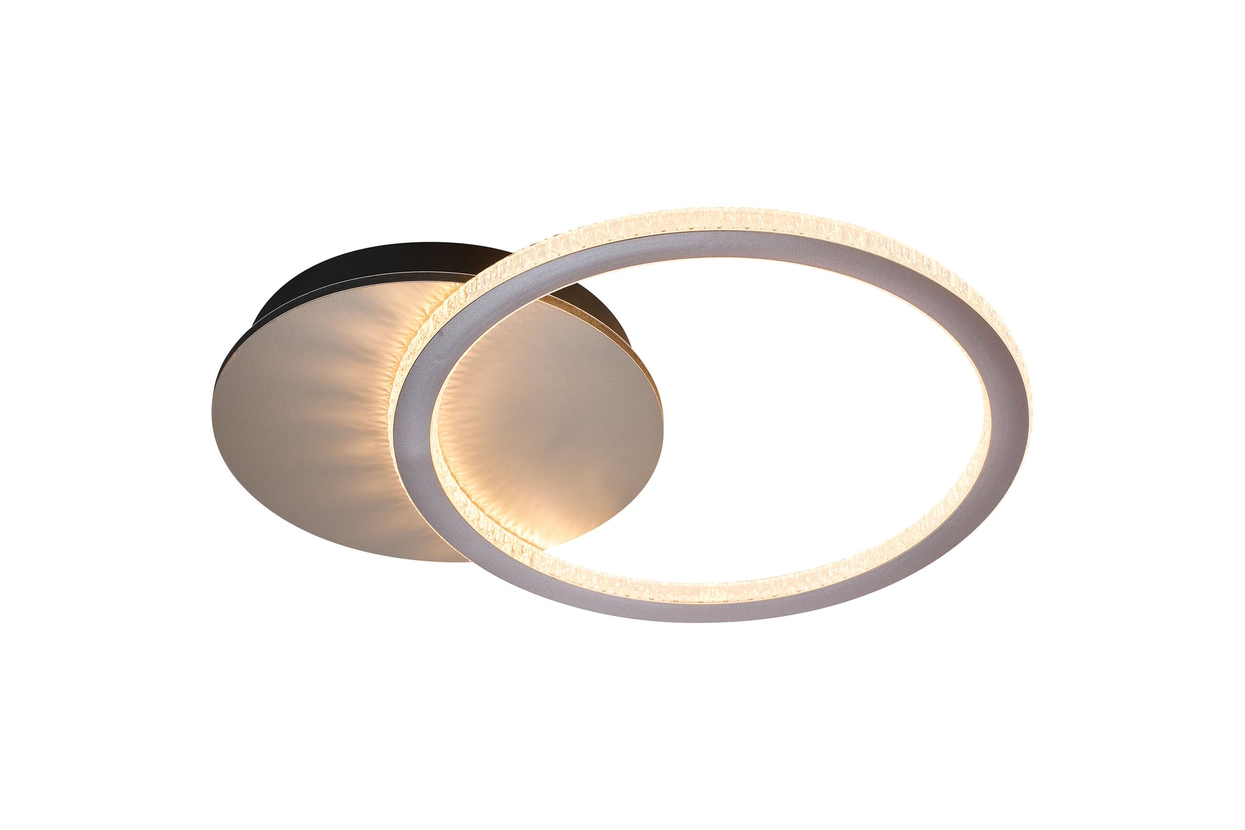 Specs LED Flush, Champagne Metal