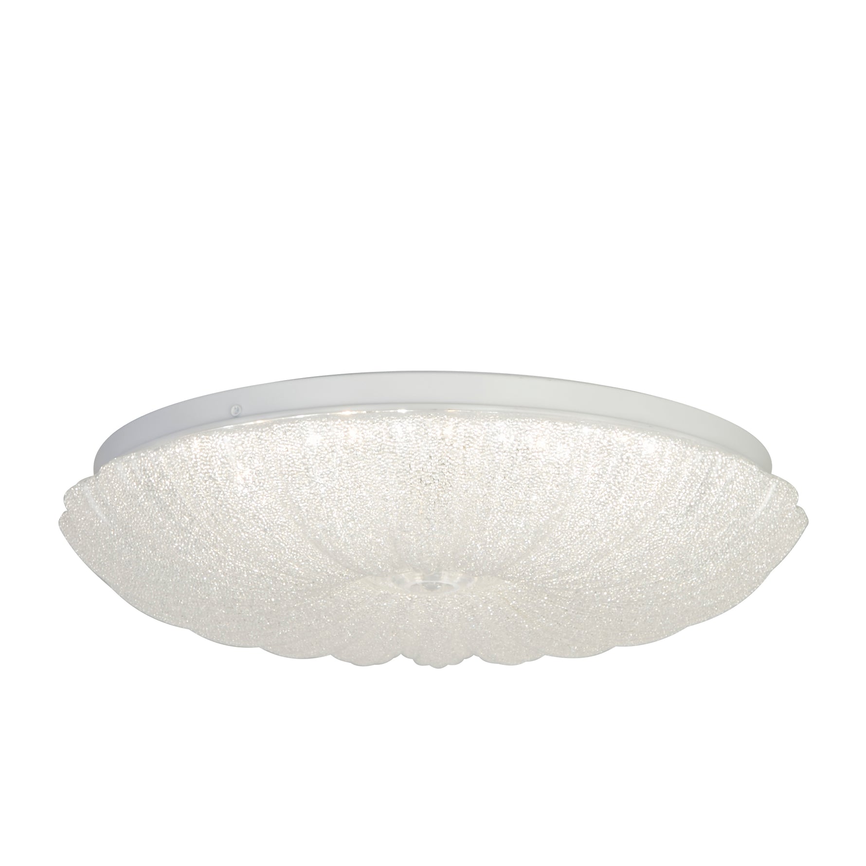 Pandora LED Flush, Clear Acrylic