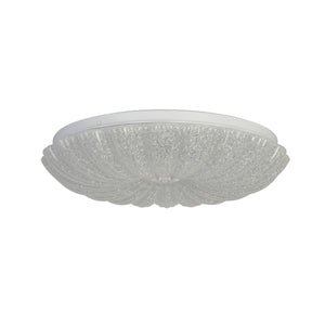 Searchlight Electric Pandora LED Flush, Clear Acrylic 37420-330